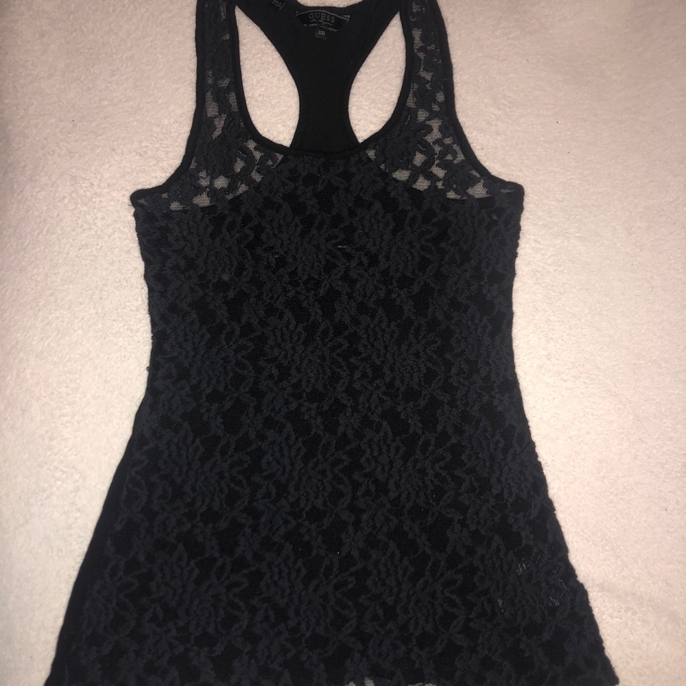 Guess lace tank top